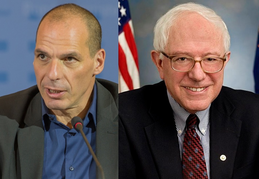 Janis Varoufakis in Bernie Sanders ustanavljata novo internacionalno levičarsko gibanje, ki bo nekakšna protiutež prizadevanju skrajnodesničarskega botra Stevea Bannona