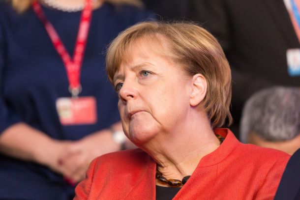 Angela Merkel ... v odhajanju