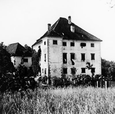 Lovski dvorec na Lesnem Brdu, pogled z vzhoda, 1941