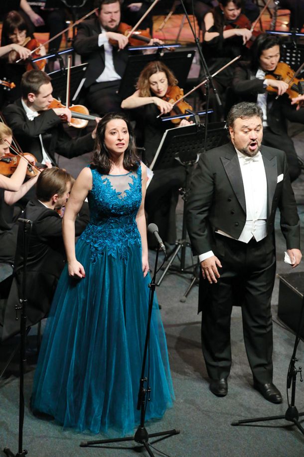 Elvira Hasanagić, sopran, in Ramón Vargas, tenor, Festival Ljubljana, dvorana Grand hotela Union, LJ