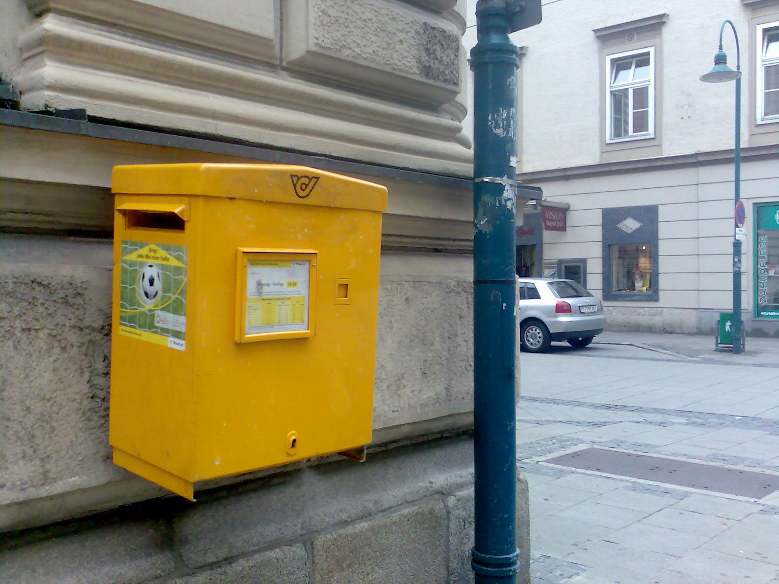 Poštni nabiralnik v Linzu v Avstriji