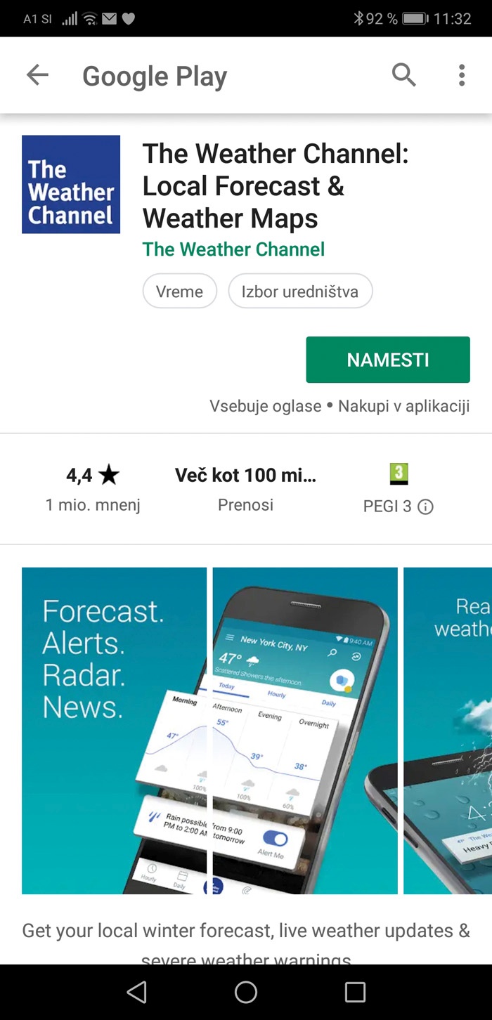 IBM je pred leti kupil vremensko aplikacijo zato, da lahko zbira lokacijske podatke uporabnikov, ki jih nato izkorišča za ciljano oglaševanje.