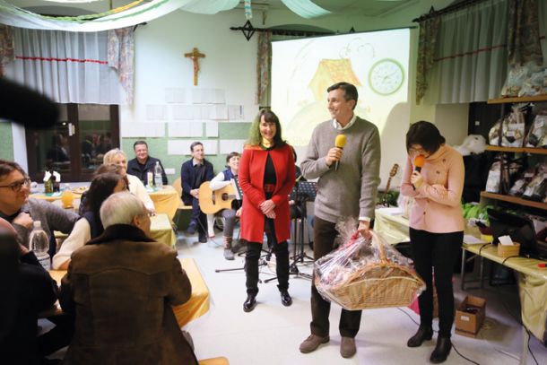 Pahorjev novoletni obisk brezdomcev 