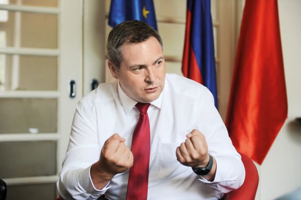 Dejan Židan, predsednik stranke SD, ki obljublja boj proti sovražnemu govoru 