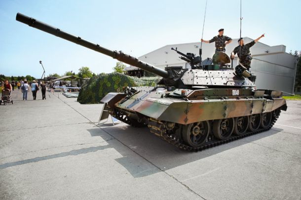 Ponos slovenskih oboroženih sil tank T-55 
