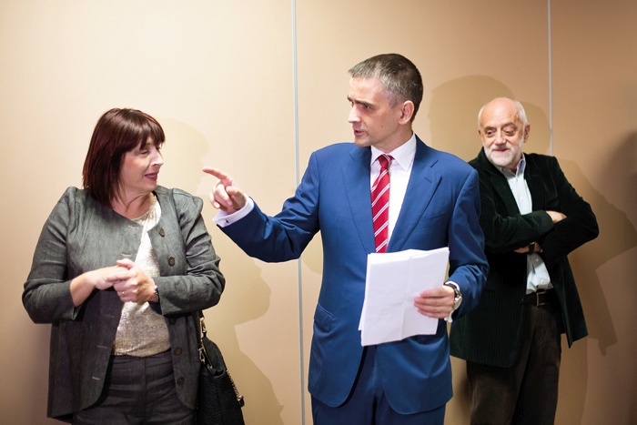 Glavna obraza novonastale stranke sta sovražna Lucija Šikovec Ušaj in Bernard Brščič 