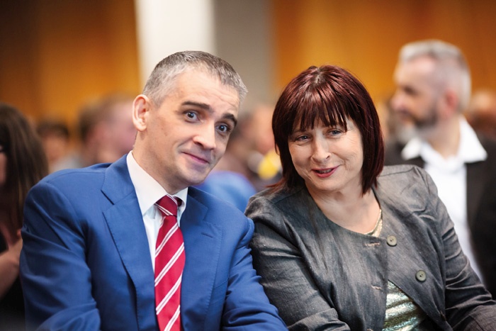 Prihodnost slovenske desnice: Bernard Brščič in Lucija Šikovec Ušaj