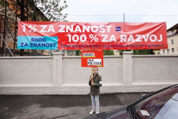 Shod za znanost – protest proti zanemarjanju znanosti 