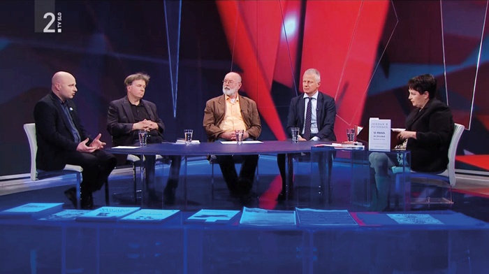 Razpravljavci so v oddaji Moje mnenje »pokomentirali« tudi soočenje Slavoja Žižka in Jordana Petersona