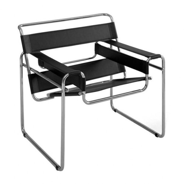 Marcel Breuer (1902–1981), arhitekt in oblikovalec pohištva, je ustvaril vrsto stolov, med znamenitejšimi je stol Vasilij iz leta 1925. 