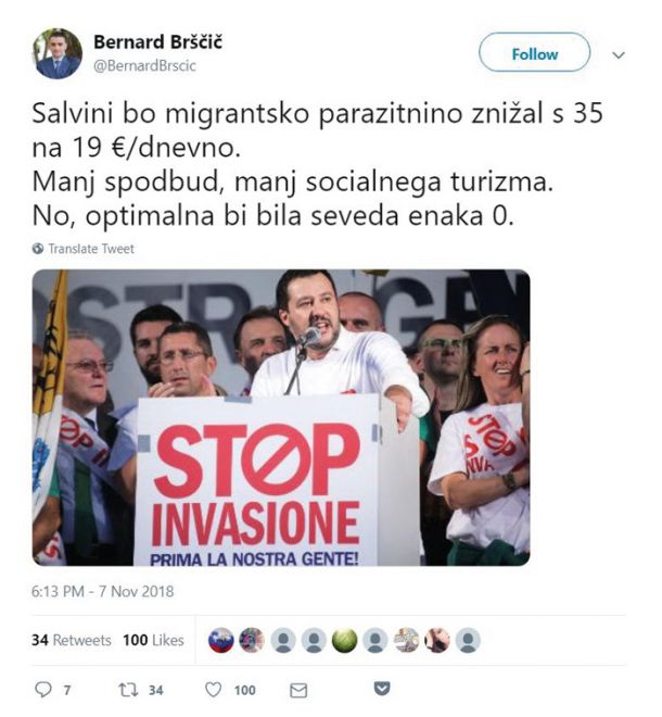 Poniževanje drugih: migranti so, prosto po Hitlerju, paraziti