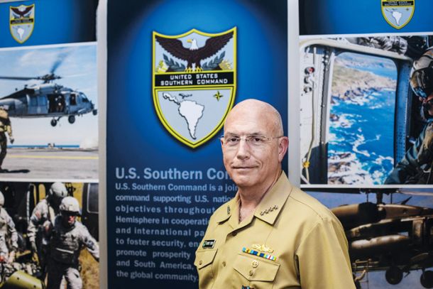 Admiral Kurt W. Tidd, vrhovni poveljnik Southcoma, južnega poveljstva ameriške vojske