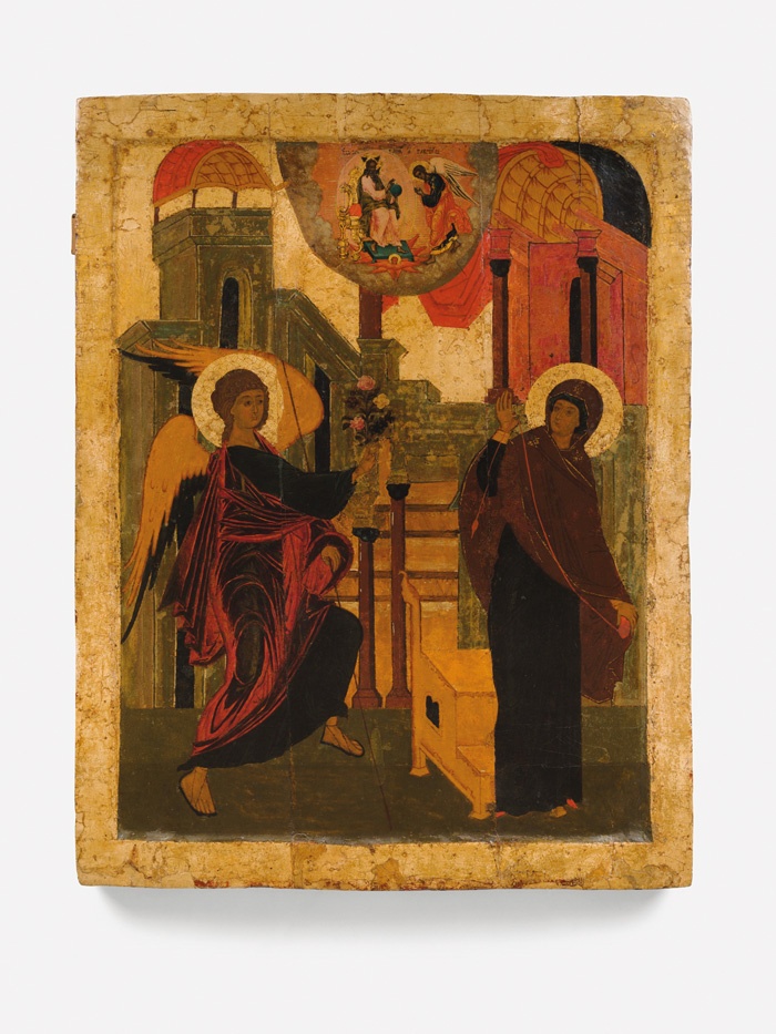 Oznanjenje. Konec 16. stoletja. Muzej umetnosti v Jaroslavlju.