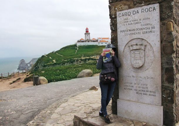 Skrajna točka stare celine, Cabo da Roca, Portugalska 