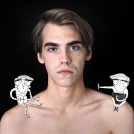 Portret: Matic Lukšič, igralec, ki na morju prebira Dylana Doga