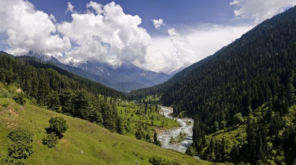 Dolina Pahalgam v Kašmirju