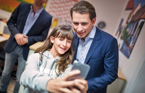 Avstrija je letos znižala otroški dodatek za vse delavce migrante, med njimi tudi za slovenske otroke. (Na fotografiji bivši avstrijski predsednik vlade Kurz)