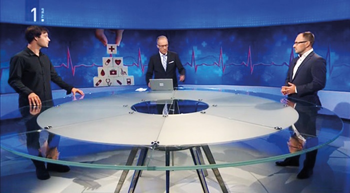 Skrajno levi Kordiš s skrajno sredinskima Bergantom in Vrtovcem