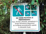 Prepovedana hoja po vodi