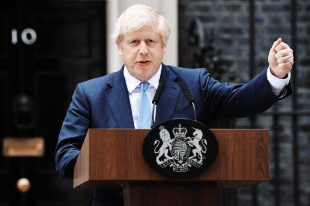 Boris Johnson, britanski premier, ki je najprej zamrznil parlament, opozicijo, demokracijo, zdaj pa razmišlja o predčasnih  volitvah. 