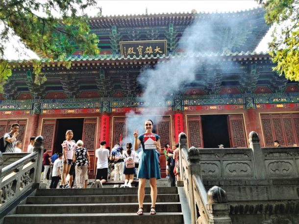 Nina, šaolinski tempelj, Dengfeng, Kitajska 