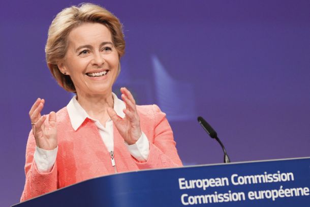 Nova predsednica evropske komisije Ursula von der Leyen 
