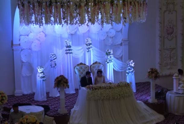 Primer razkošne uzbekistanske poroke