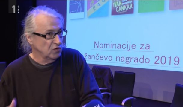 Marcel Štefančič, jr. na predstavitvi nominacij za Rožančevo nagrado 2019