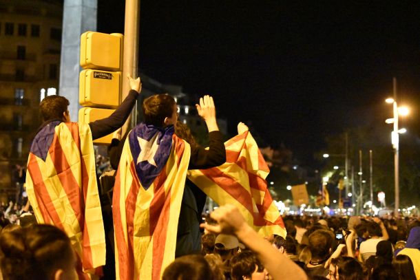 Protesti v Barceloni v teh dneh