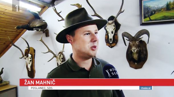 Žan Mahnič v prispevku TV Slovenija