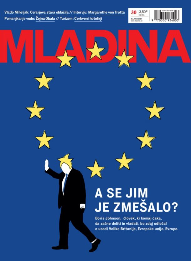Nagrajena naslovnica Mladine. Ideja: Peter Zabret, ilustracija: Vida Igličar. #Mladina30 2019 