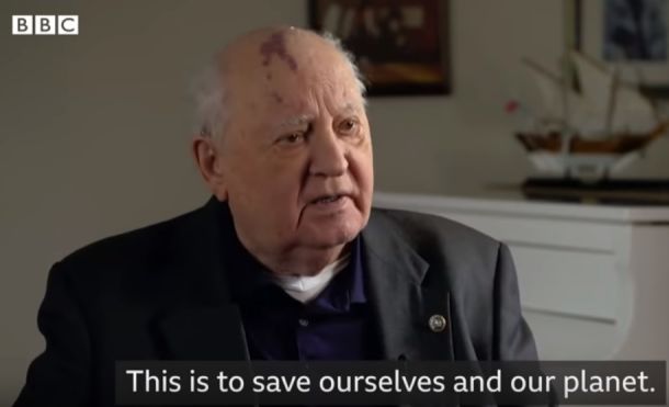 Danes 88-letni Gorbačov v intervjuju za britanski BBC