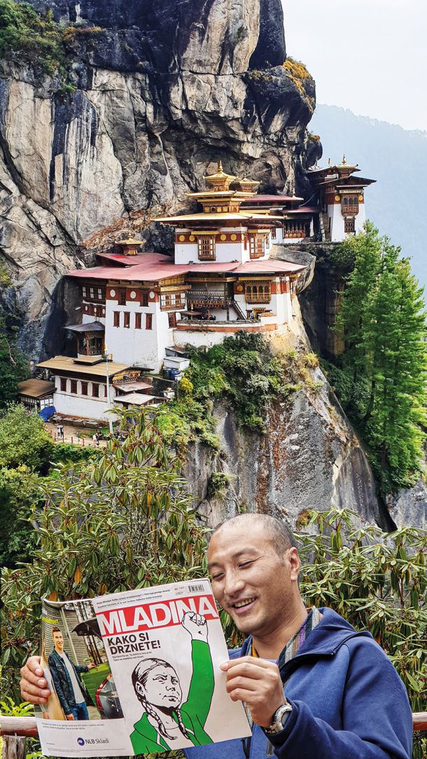 Vodnik Chen, budistični samostan Tigrovo gnezdo (3120 m) Butan