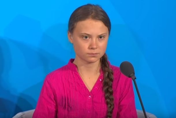 Aktivistka Greta Thunberg 