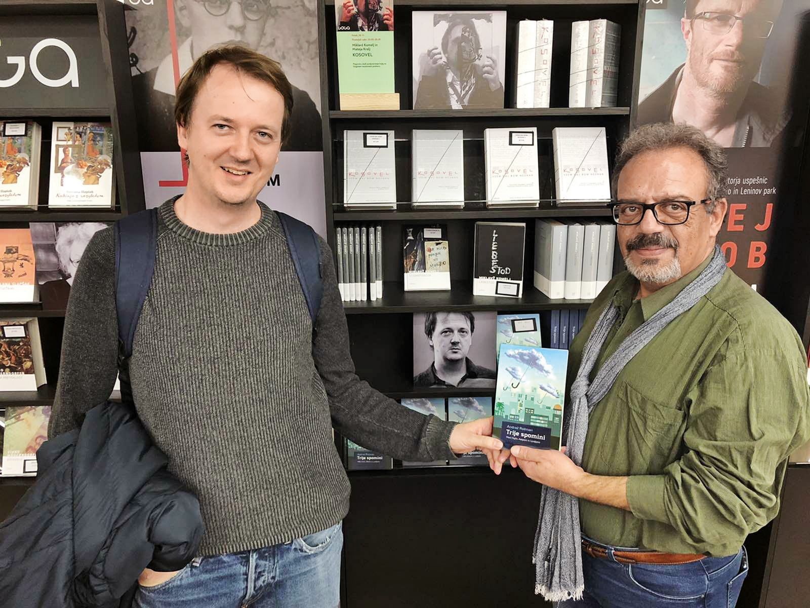 Andraž Rožman in Mohamad Al Munem