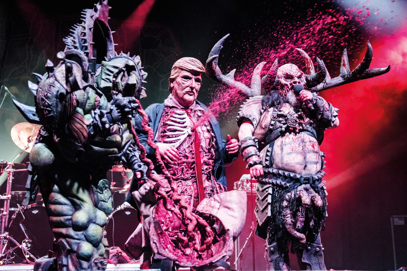 Band GWAR (Zda) obračunava s Trumpom, Kino Šiška, LJ | Sebastijan Iskra