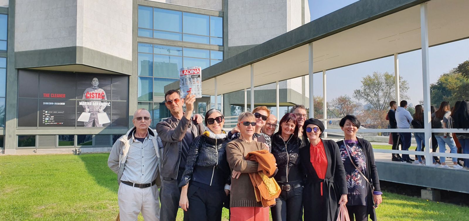 Čistač Marine Abramović, Muzej savremene umetnosti Beograd, Srbija | Martin Grželj