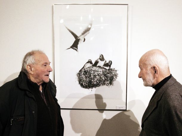 Janez Korošin in Oskar Karel Dolenc; razstava ob izidu monografije »88 – FKL«, Fotoklub Ljubljana, Galerija Krka, LJ 