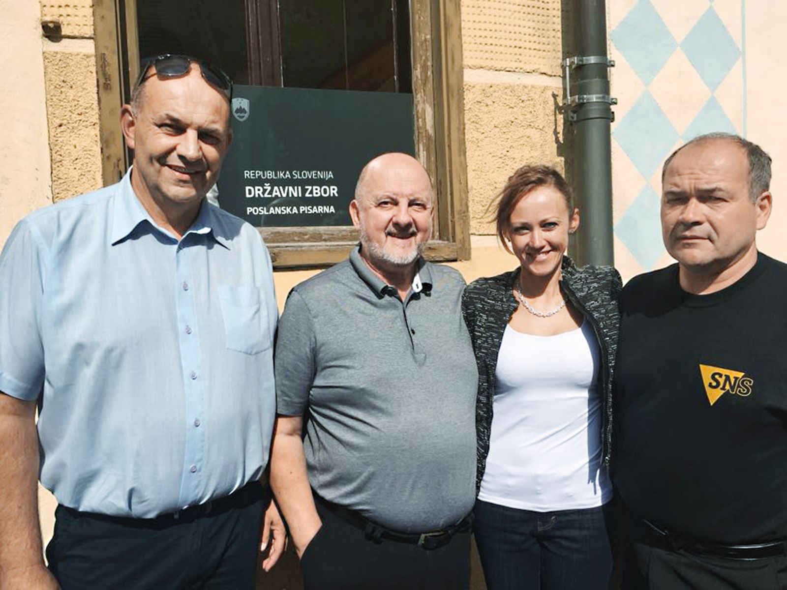 Lidija Ivanuša v času, ko je njeno srce še bilo za Zmaga Jelinčiča