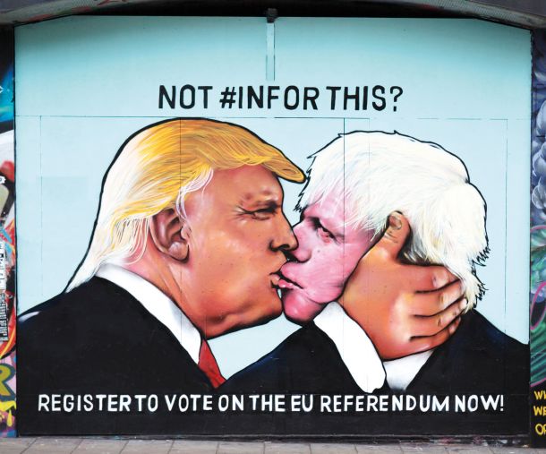 Slikovit poziv Britancem, naj gredo volit proti politiki Borisa Johnsona 