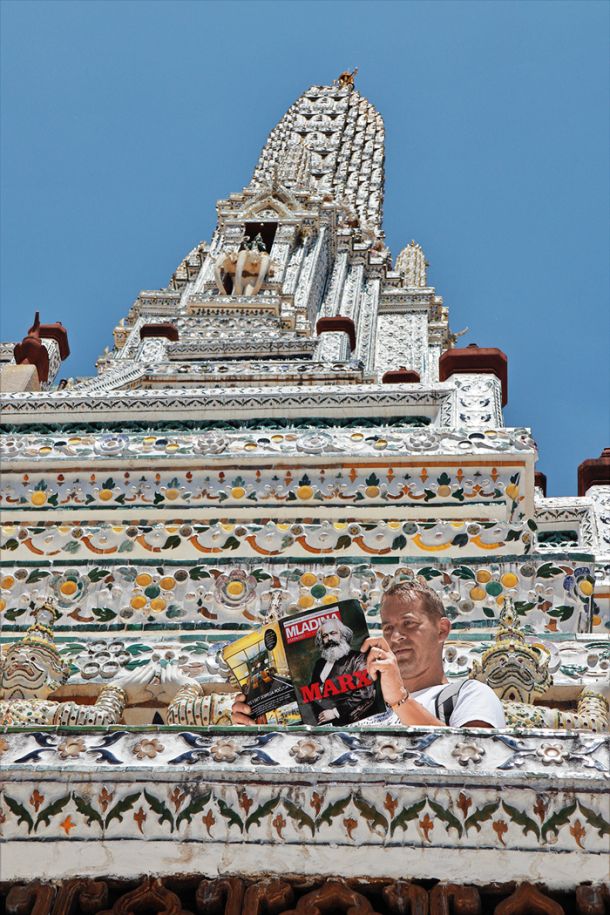 Božo na templju Jutranje zarje – Vat Arun, Bangkok, Tajska 