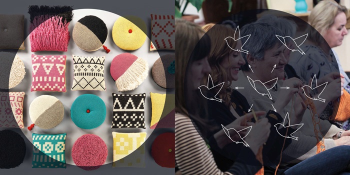 Skupina Oloop – Tjaša Bavcon, Jasmina Ferček in Katja Kovič Burger – je v sodelovanju s Človekoljubnim dobrodelnim društvom UP Jesenice zasnovala projekt Razkrite roke, ki govori o solidarnosti v družbi in zagotavljanju možnosti za samorealizacijo ranljivim družbenim skupinam.