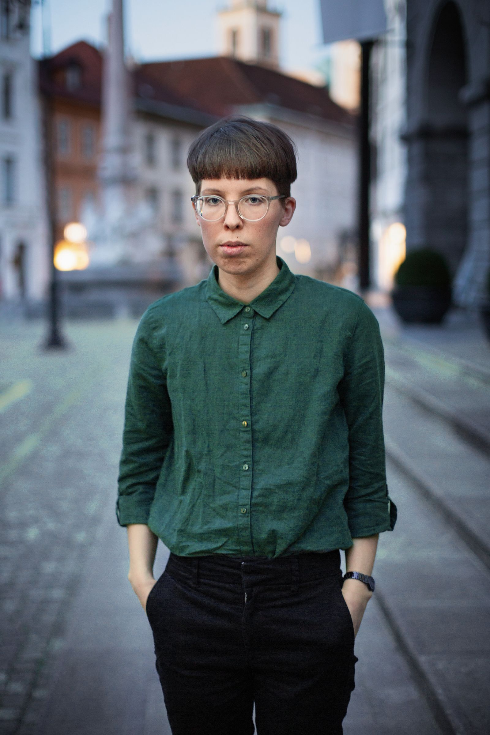 Bettina Wilpert v Ljubljani na festivalu Fabula, 8. marec 2020