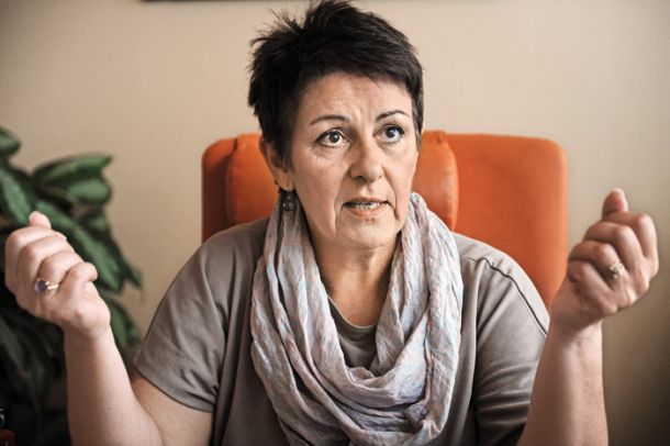 Predsednica Zveze svobodnih sindikatov Slovenije Lidija Jerkič