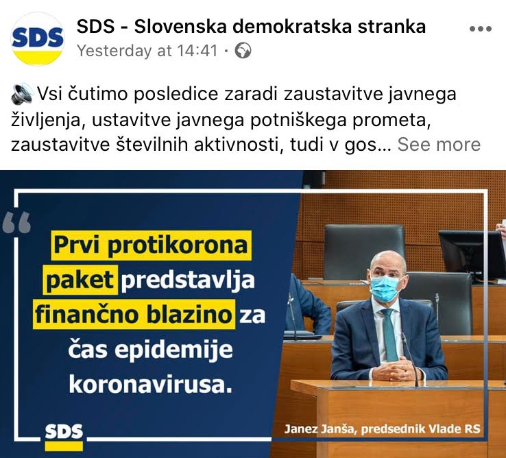 Objava SDS ... | Facebook