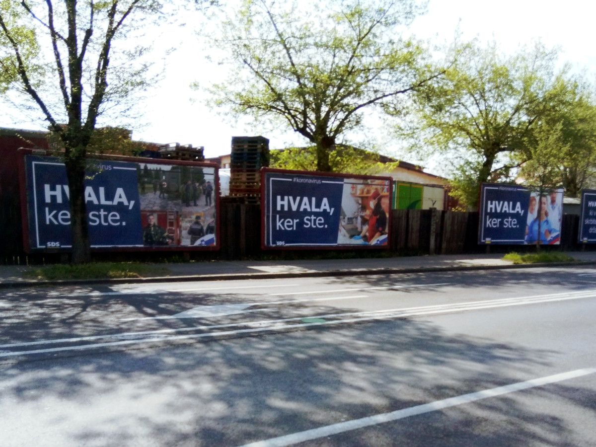 »Plakati SDS so dokaz, da je Janševi stranki videz reševanja krize pomembnejši od dejanj«