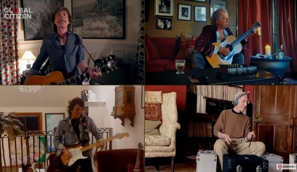 Člani britanske zasedbe The Rolling Stones so skladbo You Can't Always Get What You Want odigrali kar prek videoklica, vsak v svojem domu. 