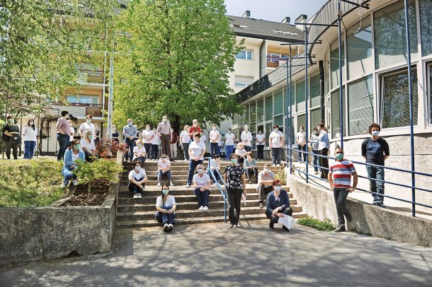 Protest zaposlenih v domovih za starejše, Črnomelj