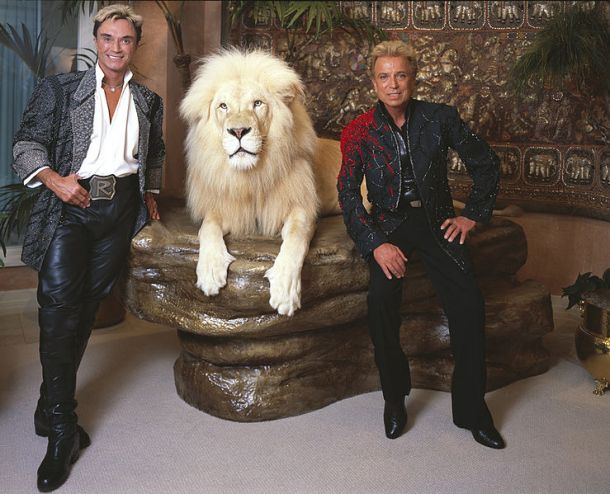 Siegfried & Roy v boljših časih