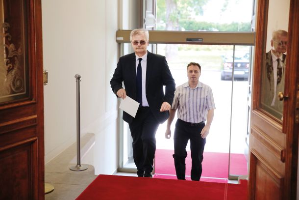 Nov šef NPU Igor Lambergar, v času, ko je delal z edinstvenim vodjem Komisije za preprečevanje korupcije Borisom Štefanecem
